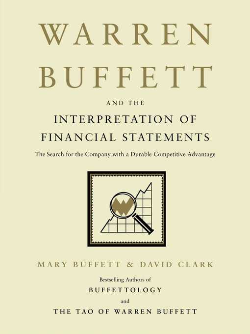 Title details for Warren Buffett and the Interpretation of Financial Statements by Mary Buffett - Wait list